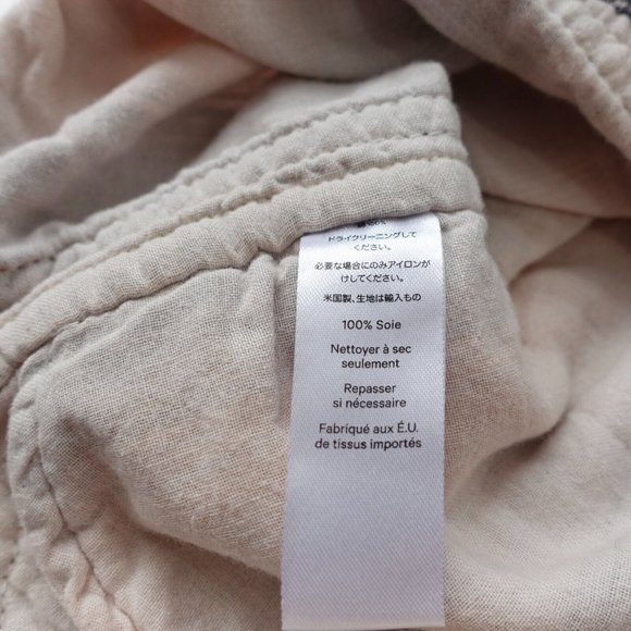 Barneys New York Shorts Size 29 Cotton‎ Hot Pants Striped High Waisted Warm USA - Picture 9 of 10